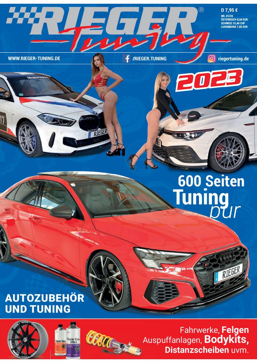 RIEGER Tuning Katalog 2023 Deutsch