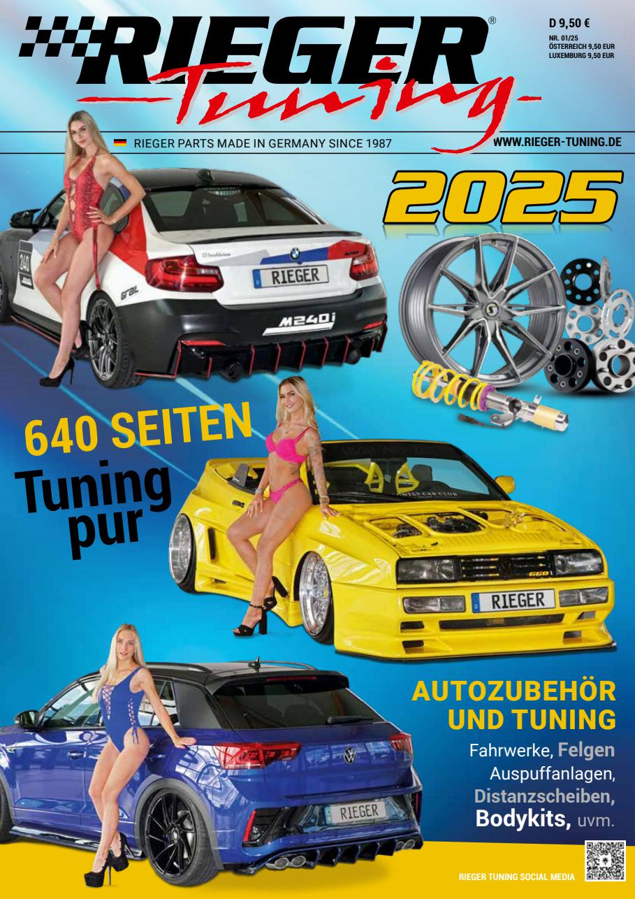 RIEGER Tuning Katalog 2025 English