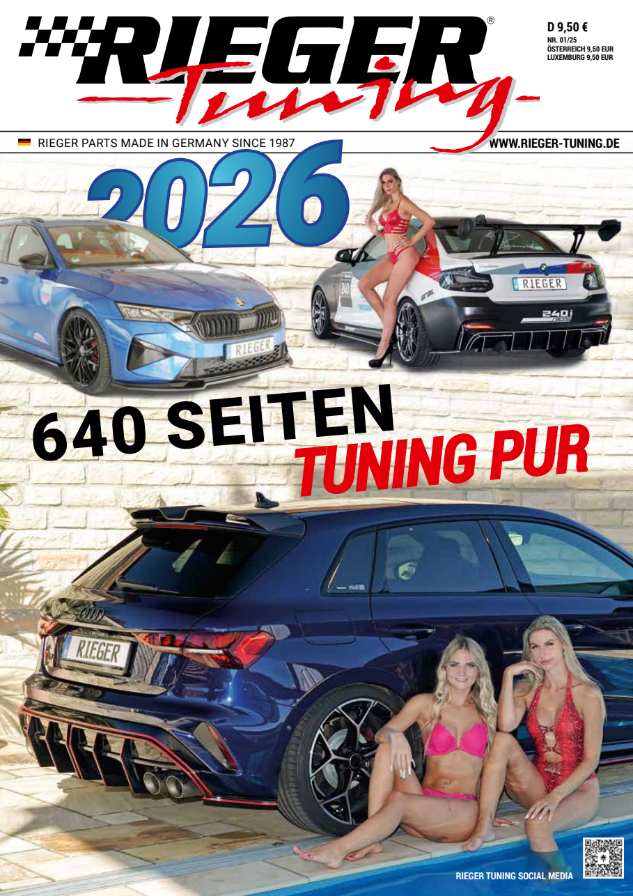 RIEGER Tuning Katalog 2026 English
